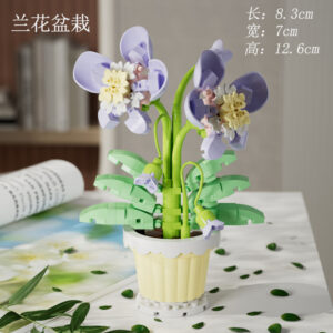 لگوی گلدان ارکید 218قطعه گل‌هایی که هرگز پژمرده نمی‌شوند